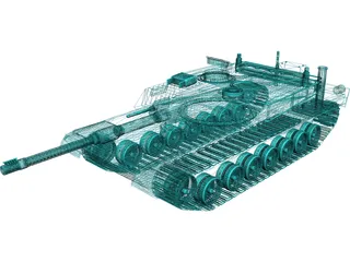Tank 3D Model preview