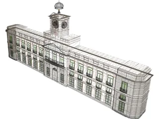 Puerta del Sol Madrid 3D Model preview