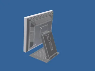 LG TFT Computer Monitor 3D Model preview