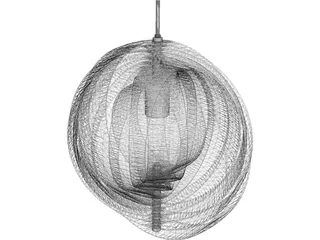 Moon Lamp 3D Model preview