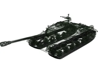 IS-3 Heavy Tank 3D Model preview