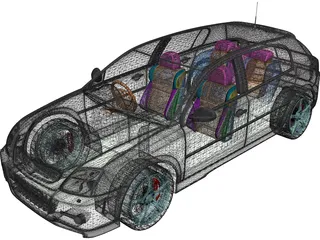 Opel Signum 3D Model preview