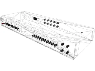 Graphic Equalizer 3D Model preview