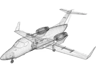 Honda HA-420 HondaJet 3D Model preview