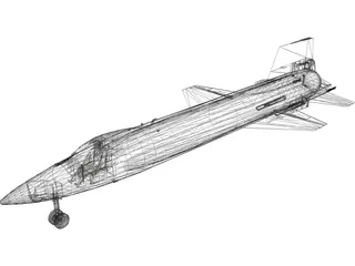 X15B 3D Model preview