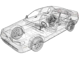 Oldsmobile 88 3D Model preview