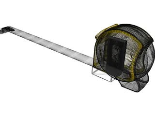 Retractible Tape Measure 3D Model preview