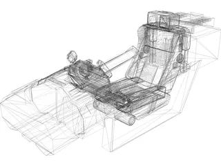 VF Cockpit 3D Model preview