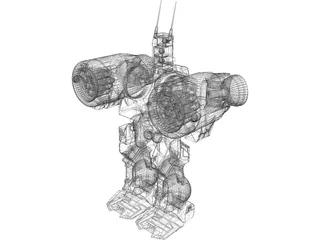 Phalanx 3D Model preview