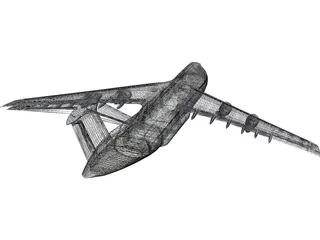 Lockheed C-5 Galaxy 3D Model preview