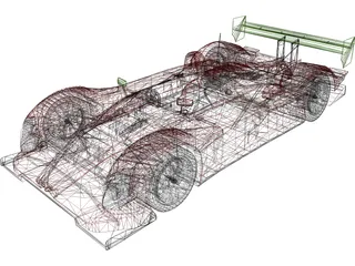 Courage C65 LeMans 3D Model preview