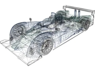 Courage LC70 LeMans 3D Model preview
