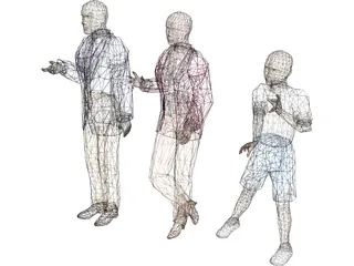 Family 3D Model preview