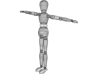 Dummy 3D Model preview