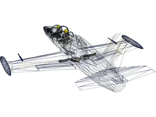 Aero L-39 Albatros Breitling 3D Model preview