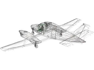 Beechcraft King Air C90GT 3D Model preview
