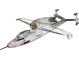 Heinkel HE 162 3D Model preview