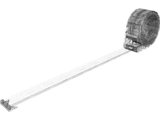 Ruler 3D Model preview