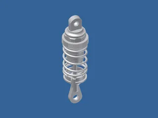 RC Car Model Shock Absorber 3D Model preview