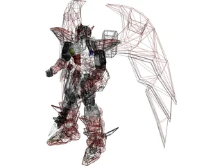 Oz-MS13 Gundam Epyon 3D Model preview