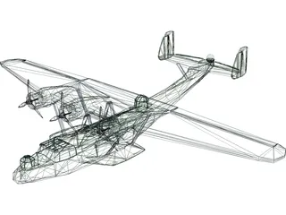 Dornier Do 24 ATT 3D Model preview