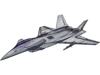 J-14 3D Model preview
