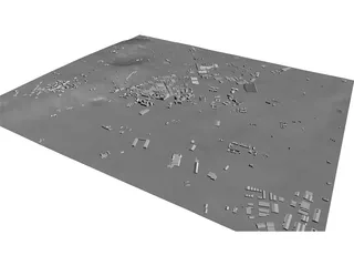 Swindon City (UK) 3D Model preview