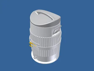 Igloo Water Cooler 3D Model preview