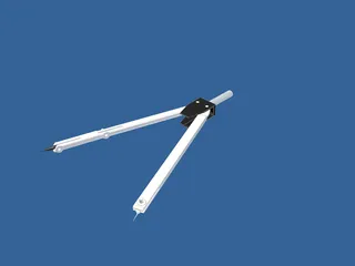 Compass 3D Model preview