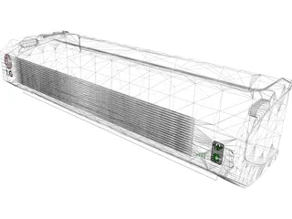 Air Conditioner LG Int 3D Model preview
