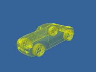 Dodge Razor Concept (2004) 3D Model preview
