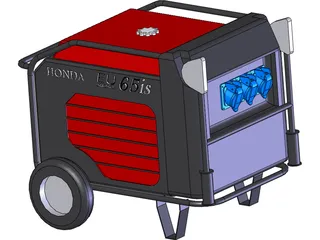 Generator Honda EU65is 3D Model preview