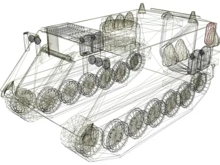 M113 3D Model preview