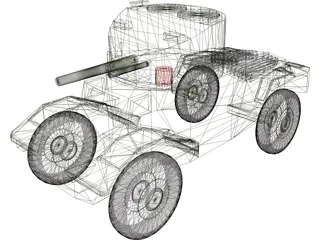 Panhar 178B 3D Model preview