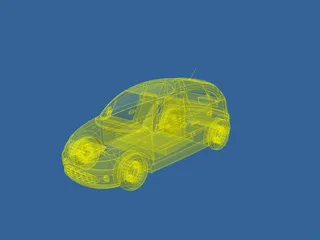 Citroen C3 3D Model preview