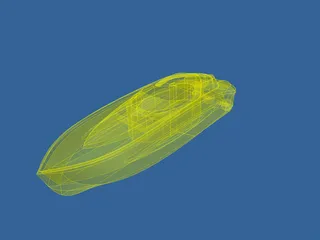 Seaboat 3D Model preview