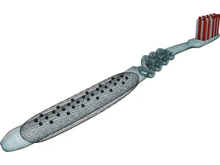 Toothbrush 3D Model preview