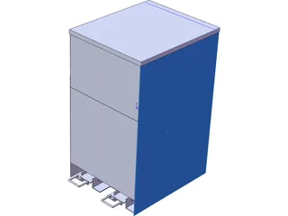 Container 3D Model preview