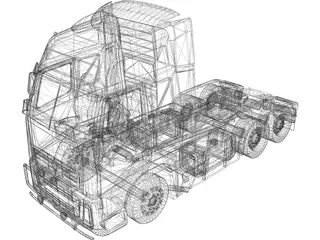 Volvo 3D Model preview