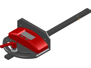 Craftsman Digital Miter Gauge 3D Model preview