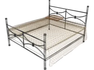 Bed 3D Model preview