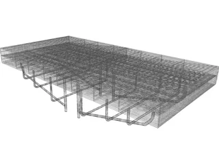 FUMO 23 Radar Screen 3D Model preview