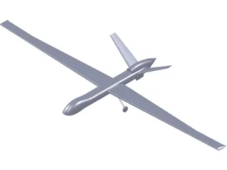 Predator B NASA Altair 3D Model preview