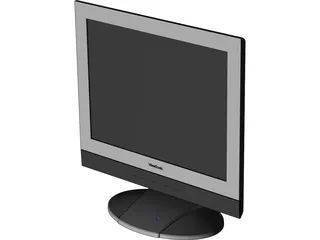 Monitor ViewSonic vx2000 3D Model preview