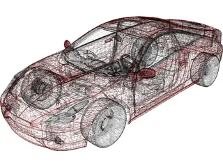 Toyota Celica 3D Model preview