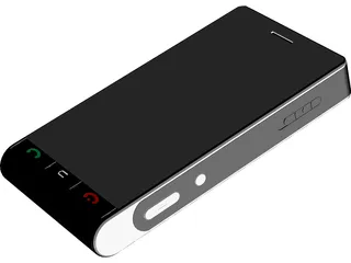 Phone LG KU990i 3D Model preview
