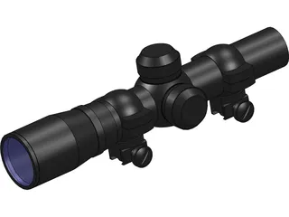 Barska AC10842 Rifle Scope 3D Model preview