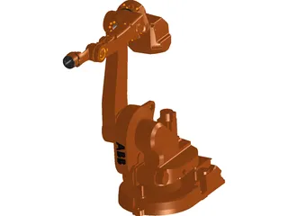 ABB IRB 1600ID 6-axis Robot 3D Model preview