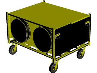 ECU Environmental Control Unit 3D Model preview