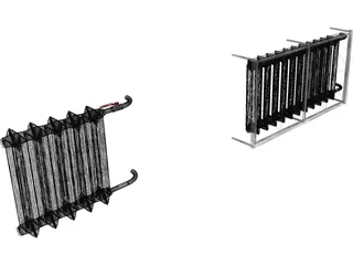 Radiator 3D Model preview